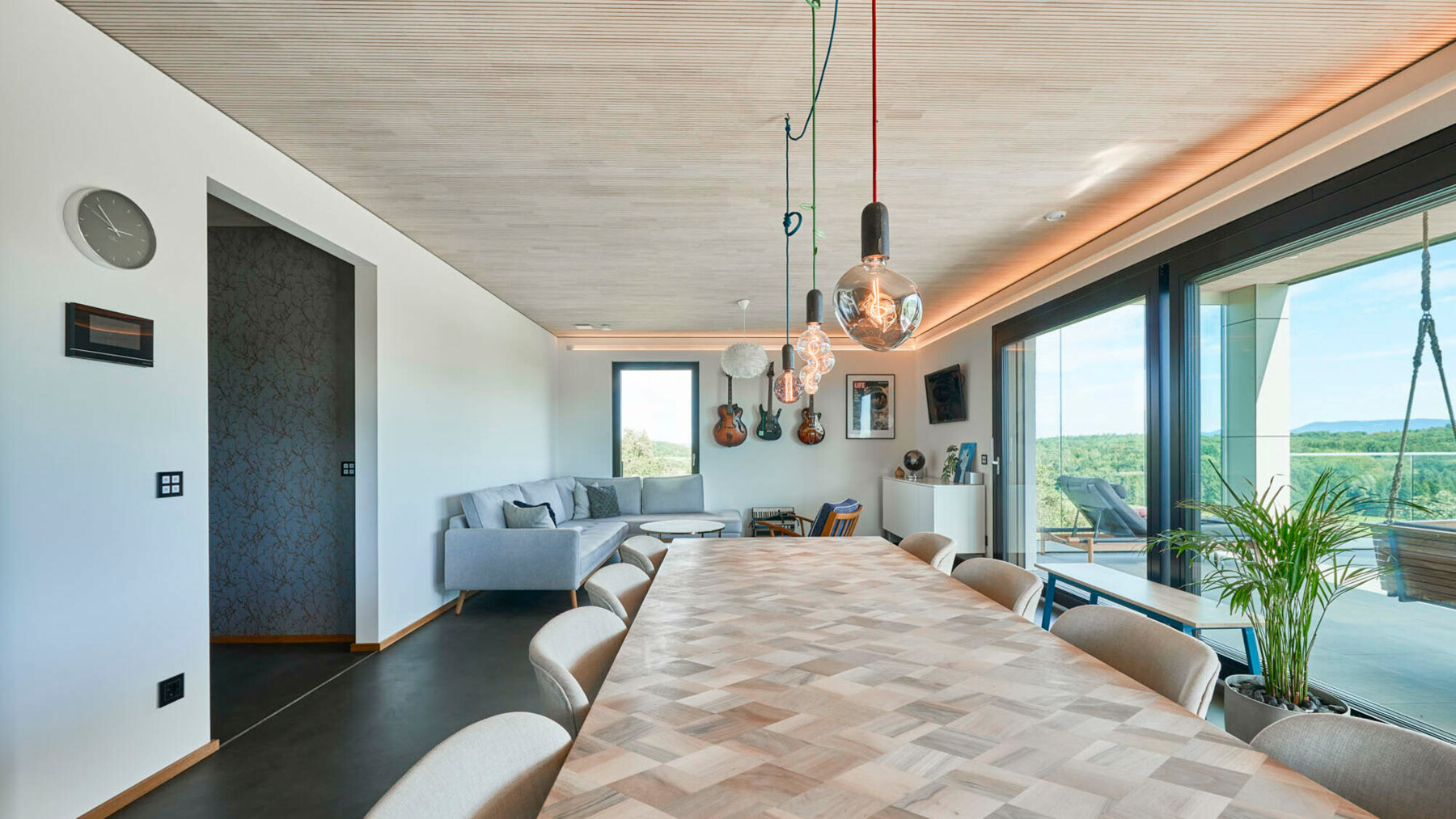 Modernes Mehrfamilienhaus made of LIGNO® in Nürtingen